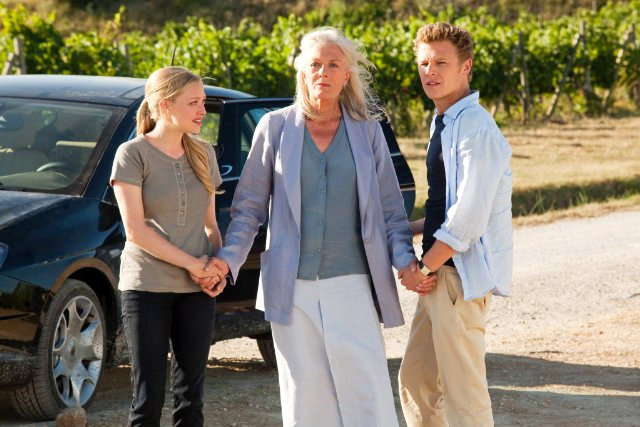 Amanda Seyfried, Vanessa Redgrave and Christopher Egan in Summit Entertainment's Letters to Juliet (2010)