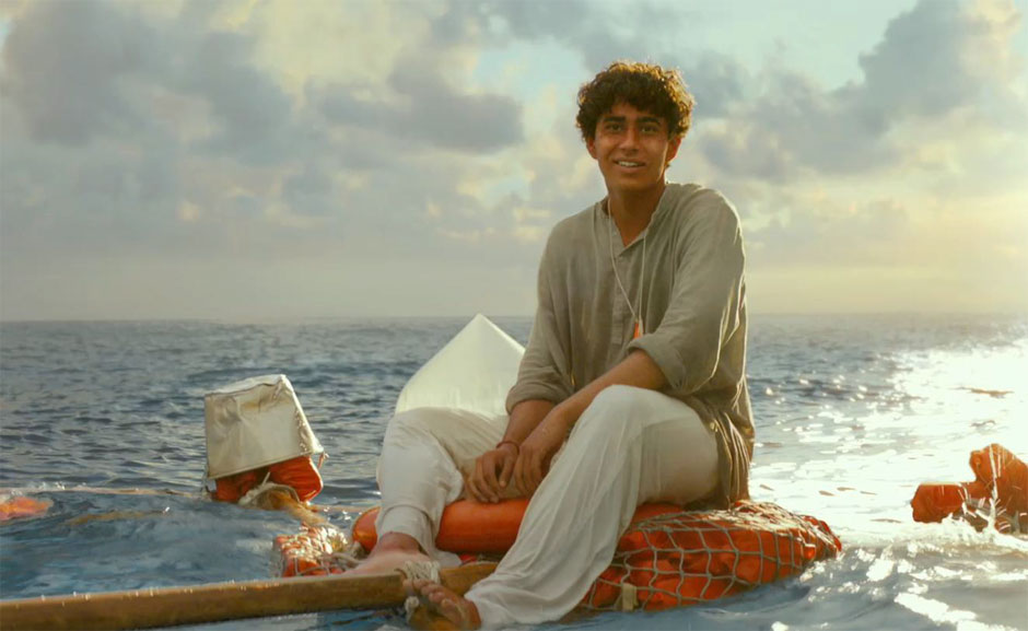 Suraj Sharma stars as Pi Patel in The 20th Century Fox's Life of Pi (2012)