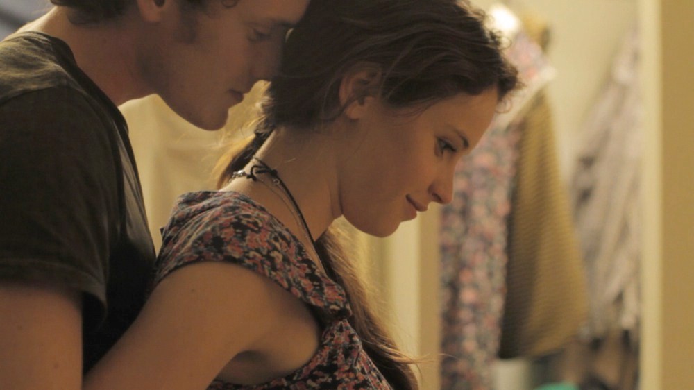 Anton Yelchin stars as Jacob and Felicity Jones stars as Anna in Paramount Vantage's Like Crazy (2011)
