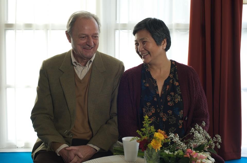 Peter Bowles and Cheng Pei-pei in Strand Releasing's Lilting (2014)