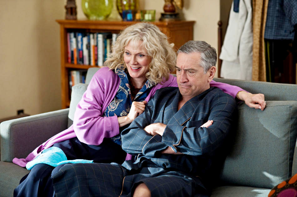 Blythe Danner stars as Dina Byrnes and Robert De Niro stars as Jack Byrnes in Universal Pictures' Little Fockers (2010)