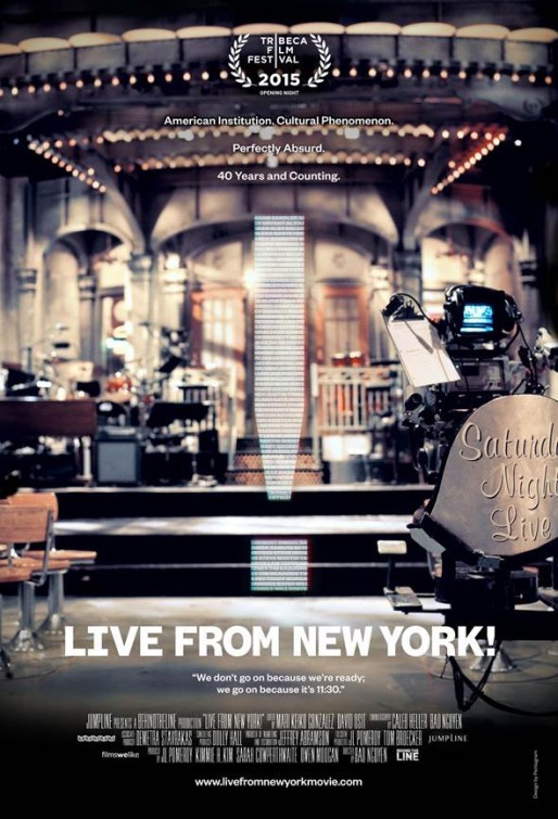 Poster of BehindTheLine Productions' Live From New York! (2015)