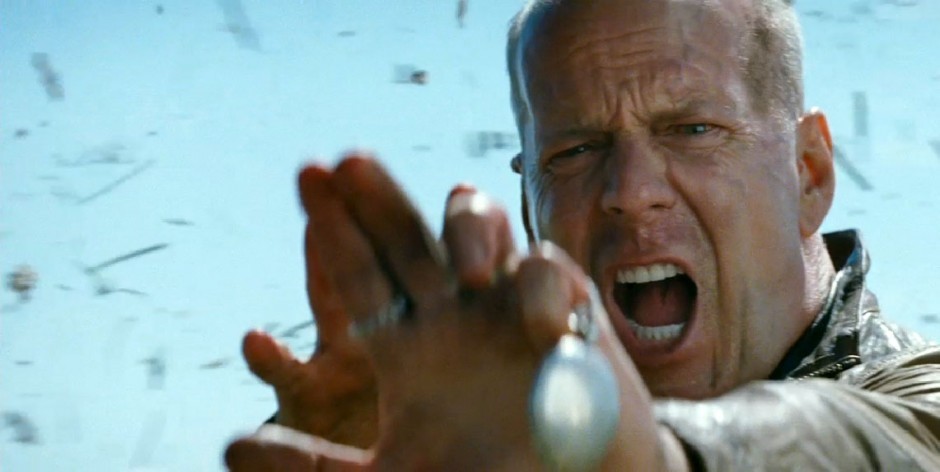 Bruce Willis stars as Older Joe in TriStar Pictures' Looper (2012)