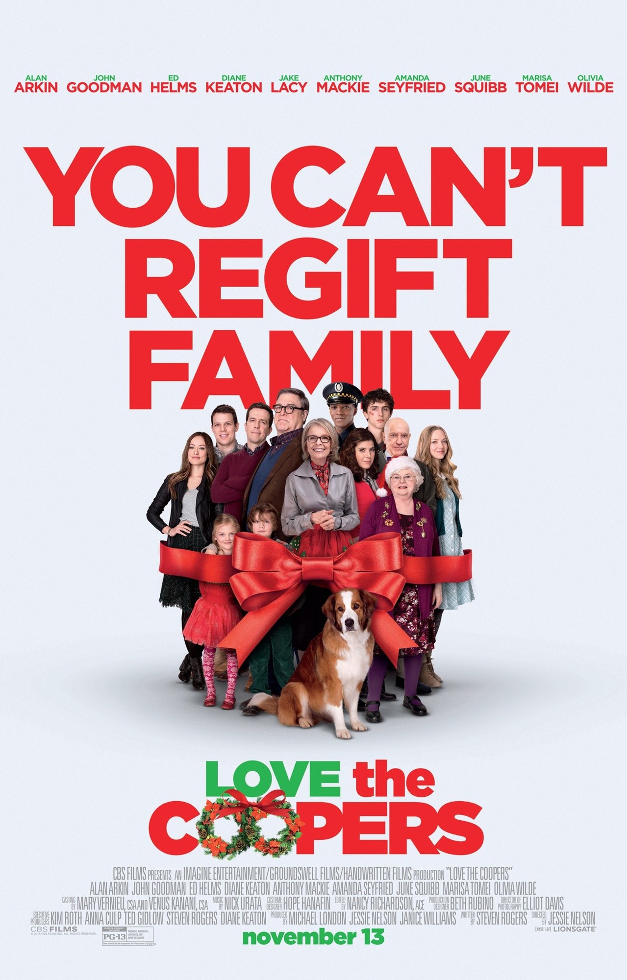 Love the Coopers / Тиха нощ, луда нощ (2015)