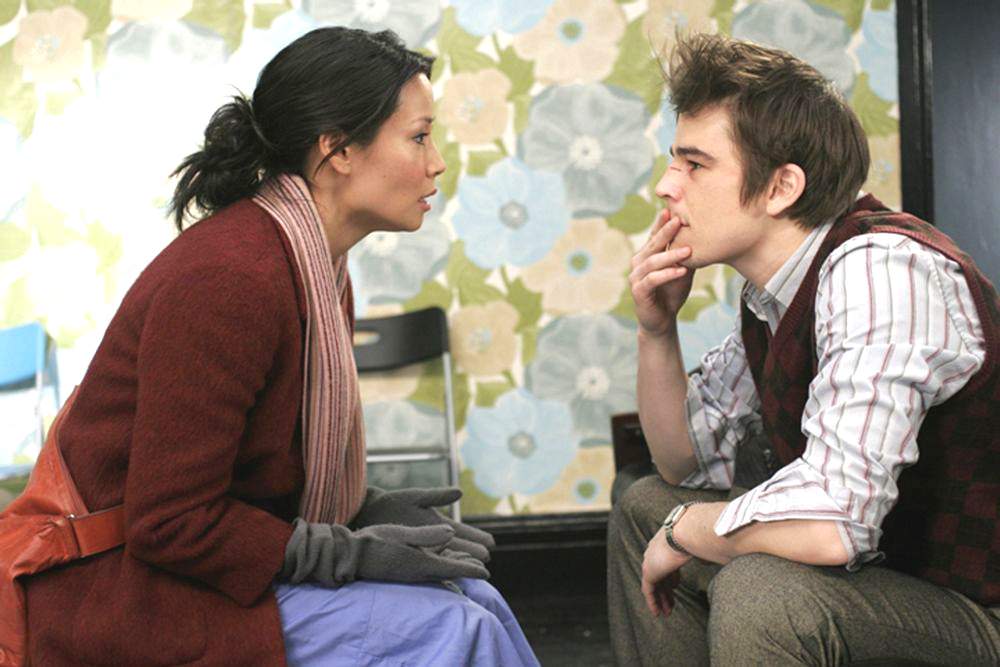 Lucy Liu as Lindsey and Josh Hartnett as Slevin in MGM's Lucky Number Slevin (2006. Original Size: 1000 x 667. Lucy Liu as Lindsey and Josh Hartnett as Lucy Liu as Lindsey and Josh Hartnett as Slevin in MGM's Lucky Number Slevin (2006. Original Size: 1000 x 667. Lucy Liu as Lindsey and Josh Hartnett as
