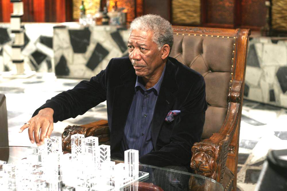 Morgan Freeman as The Boss in MGM's Lucky Number Slevin (2006)