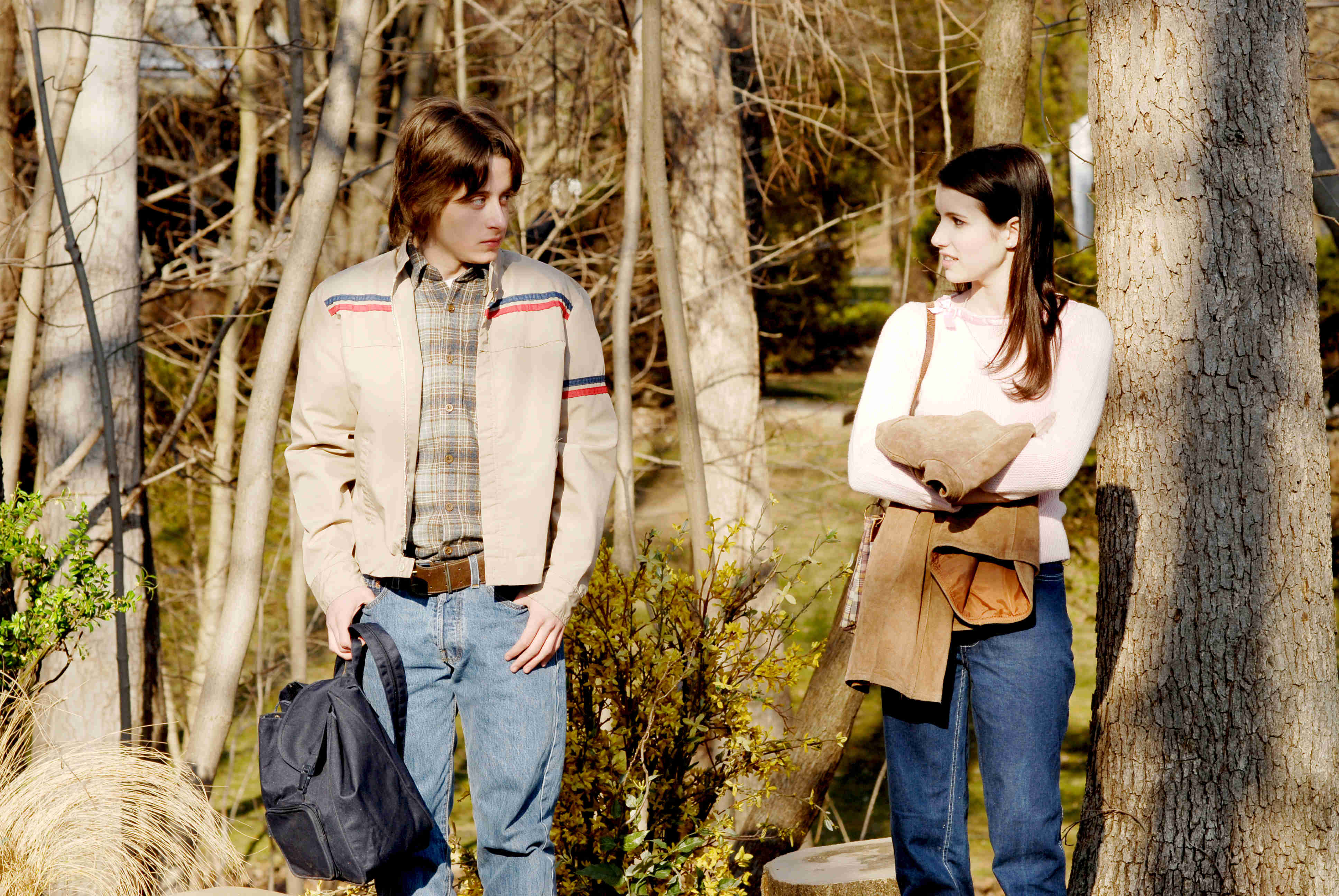 Rory Culkin stars as Scott Bartlett and Emma Roberts stars as Adrianna Bragg in Screen Media Films' Lymelife (2009)