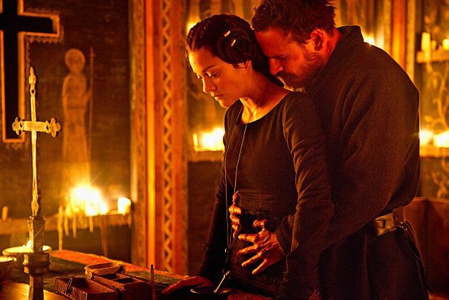 Marion Cotillard stars as Lady Macbeth and Michael Fassbender stars as Macbeth in The Weinstein Company's Macbeth (2015)