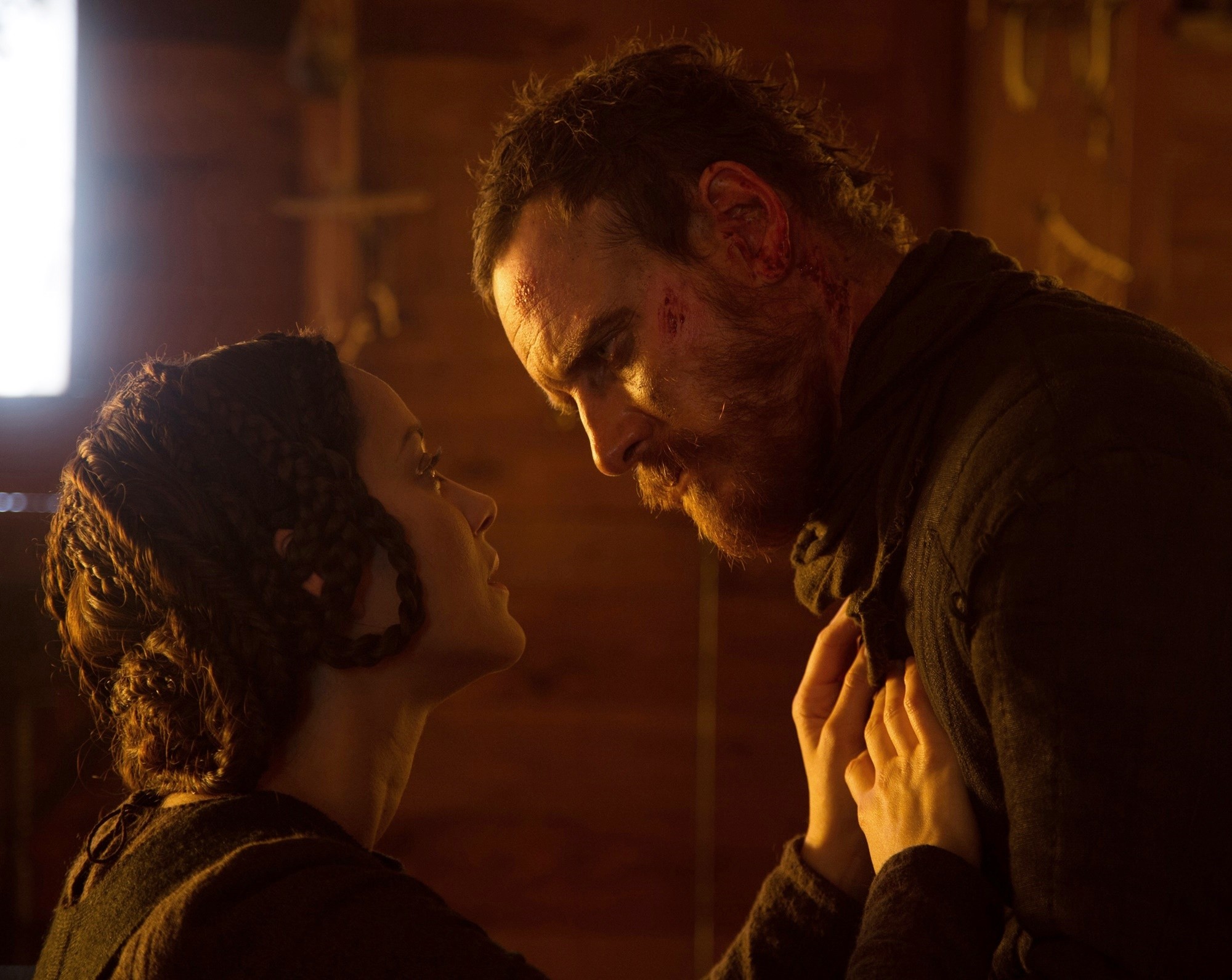 Marion Cotillard stars as Lady Macbeth and Michael Fassbender stars as Macbeth in The Weinstein Company's Macbeth (2015)