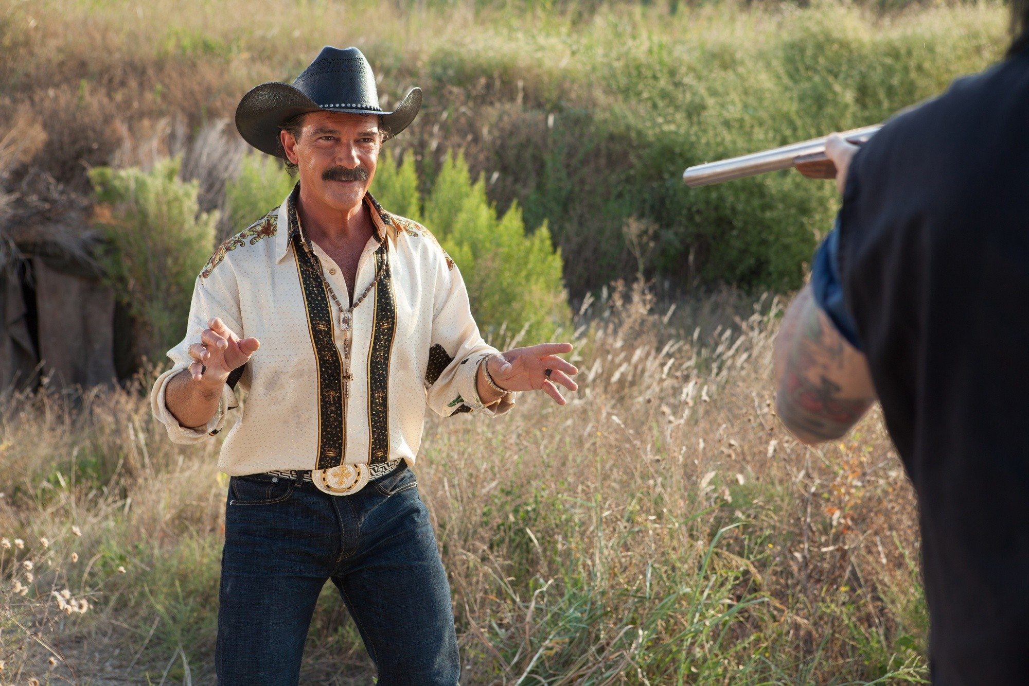 Antonio Banderas stars as Gregorio Cortez in Open Road Films' Machete Kills (2013)