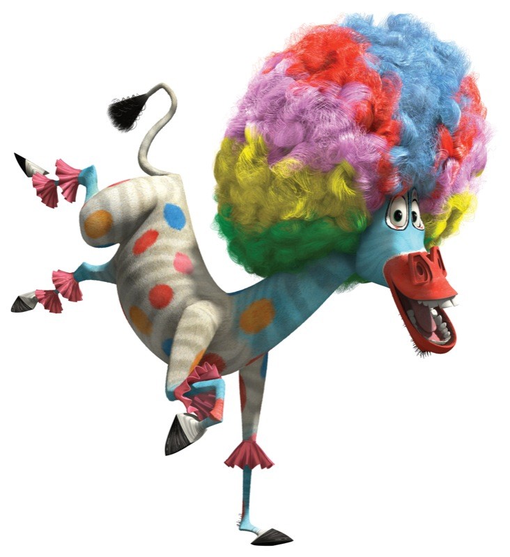 Marty the Zebra  of DreamWorks Animation's Madagascar 3: Europe's Most Wanted (2012)