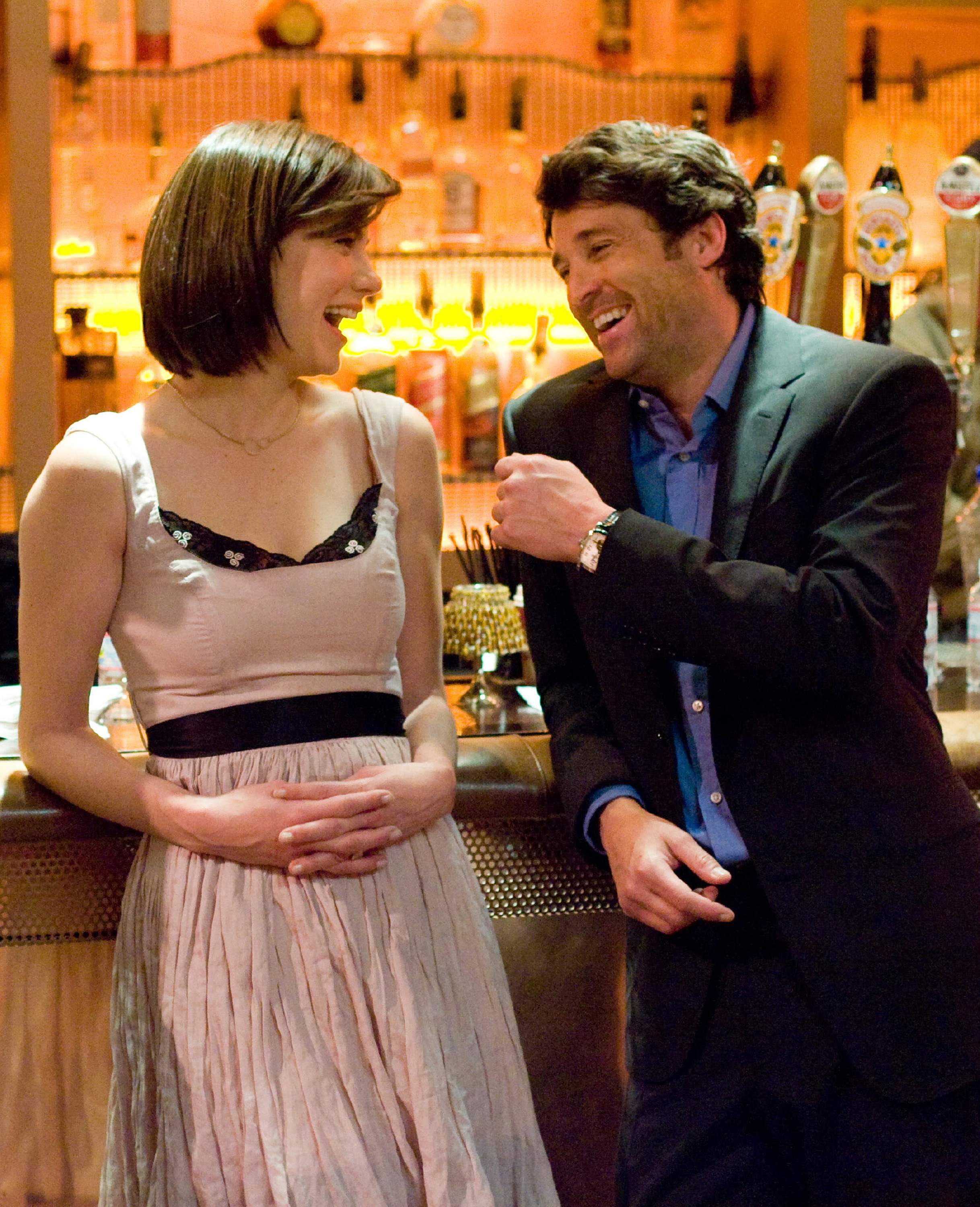 Patrick Dempsey as Tom and Michelle Monaghan as Hannah in Columbia Pictures' Made of Honor (2008). Photo credit: Peter Iovino.