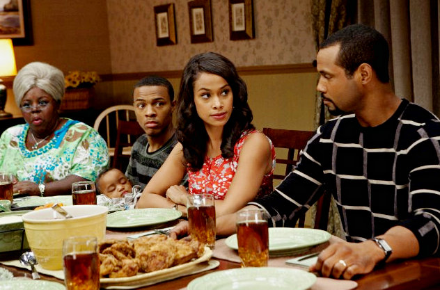 Cassi Davis,Bow Wow,Shannon Kane and Isaiah Mustafa in Lionsgate Films' Madea's Big Happy Family (2011)