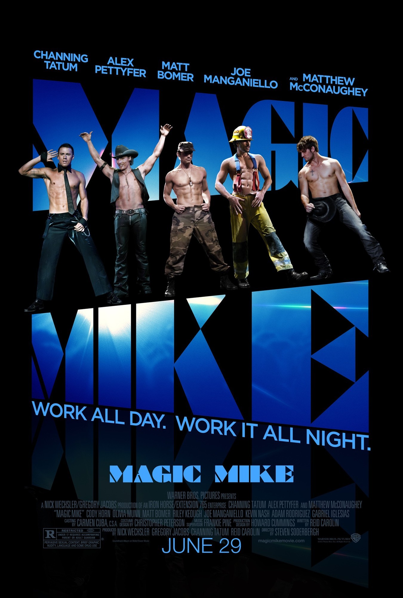 Poster of Warner Bros. Pictures' Magic Mike (2012)