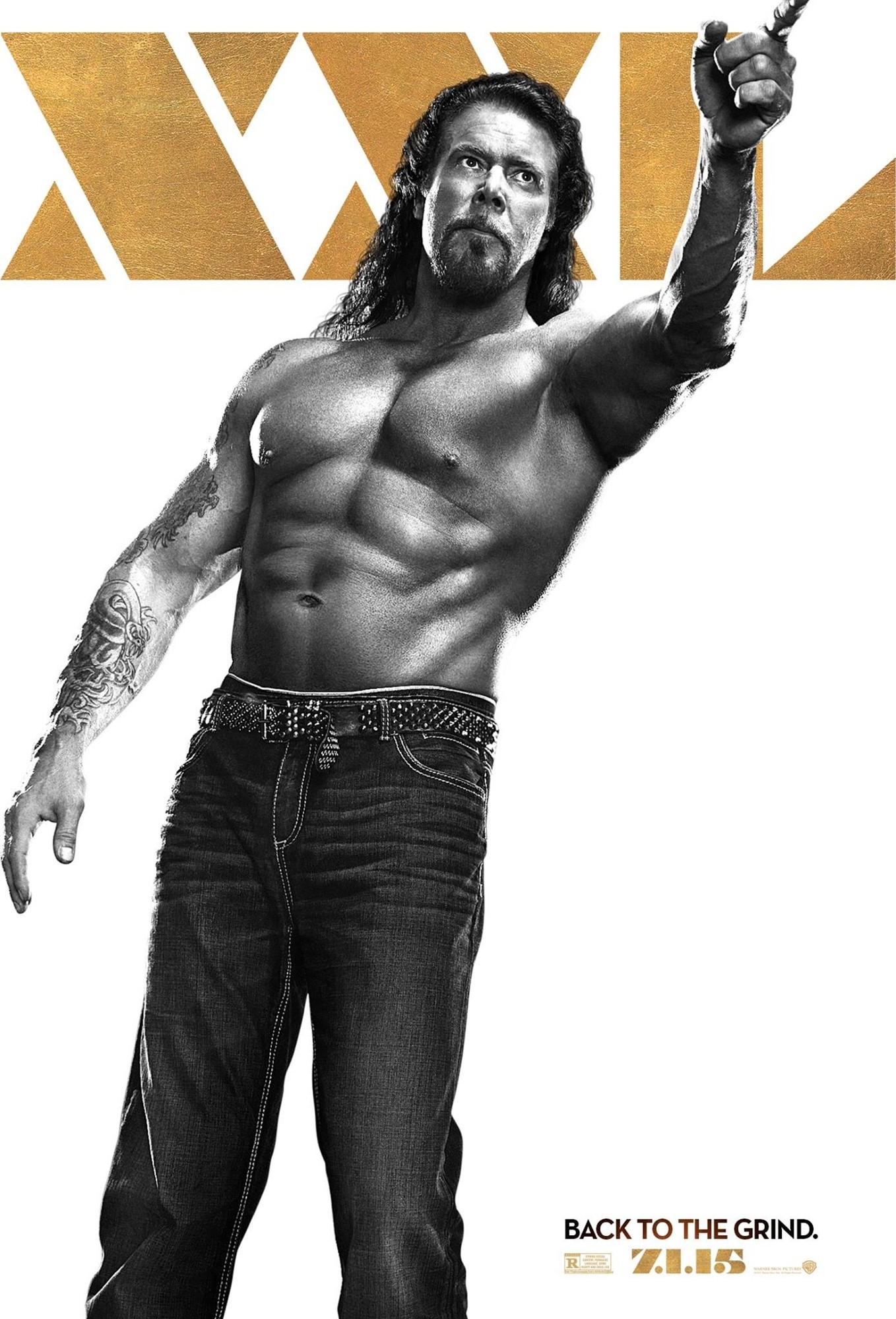 Poster of Warner Bros. Pictures' Magic Mike XXL (2015)