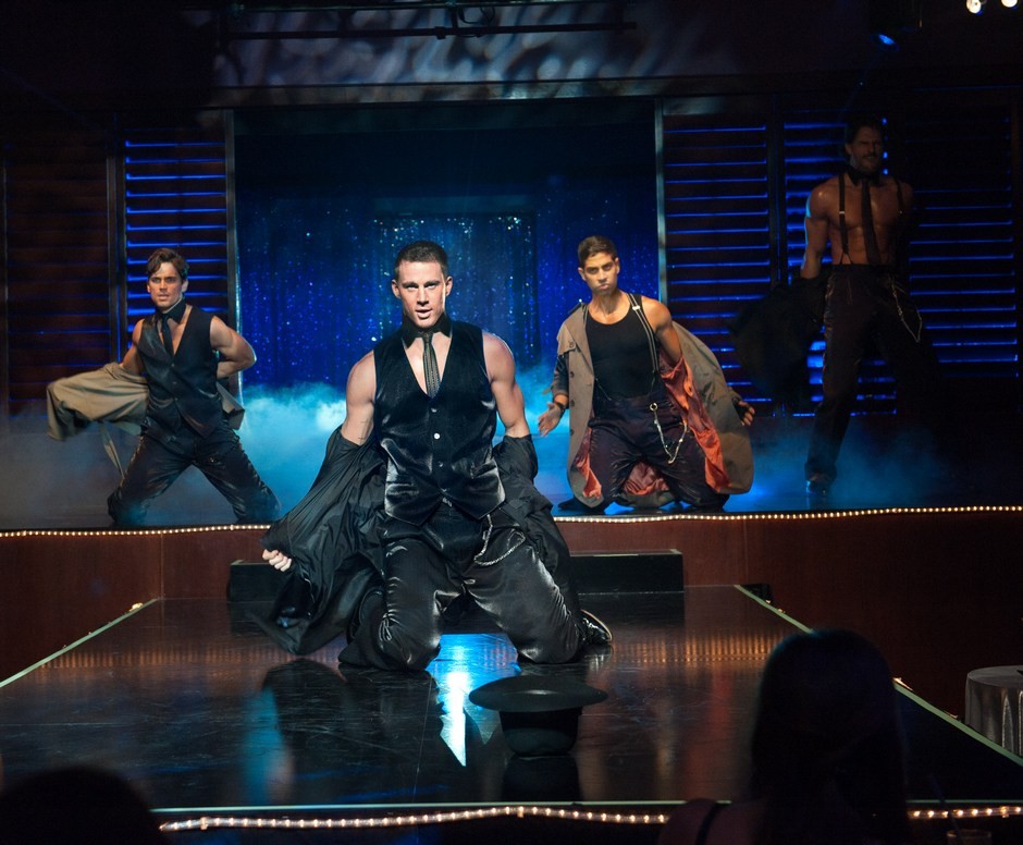 Matthew Bomer, Channing Tatum, Adam Rodriguez and Joe Manganiello in Warner Bros. Pictures' Magic Mike (2012)