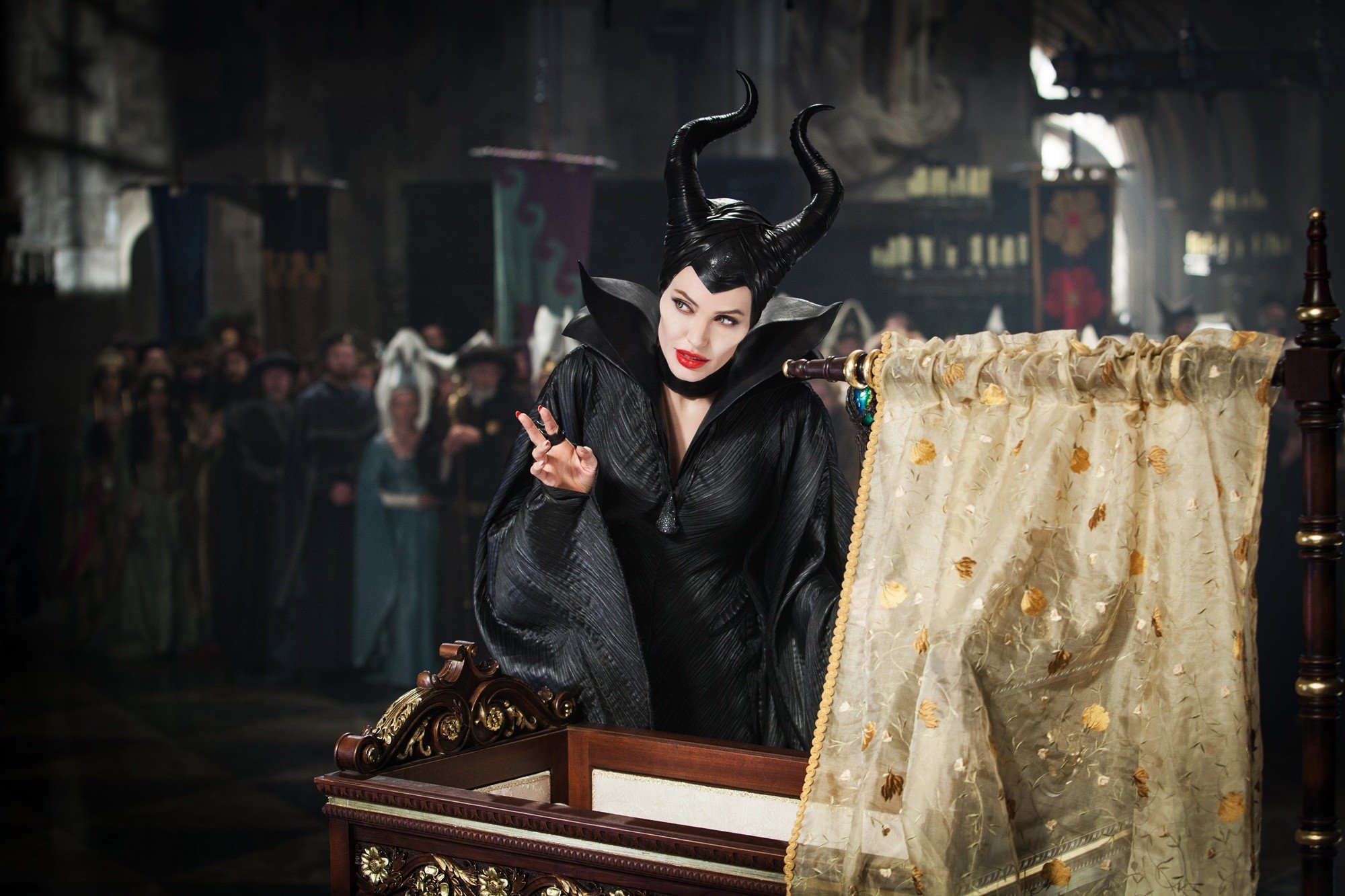 Angelina Jolie stars as Maleficent in Walt Disney Pictures' Maleficent (2014)