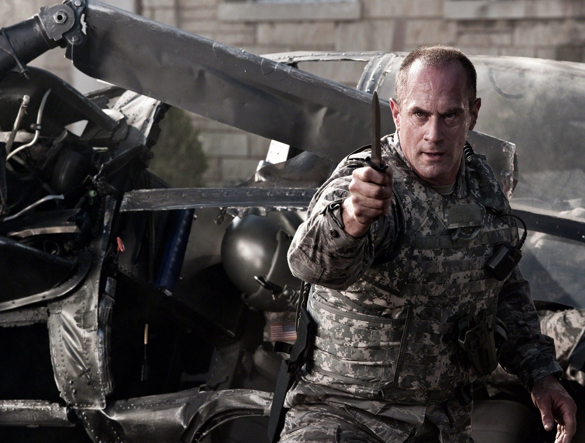Christopher Meloni stars as Colonel Hardy in Warner Bros. Pictures' Man of Steel (2013)