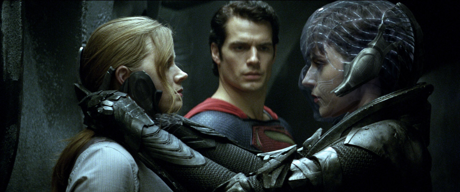 Amy Adams, Henry Cavill and Antje Traue in Warner Bros. Pictures' Man of Steel (2013)