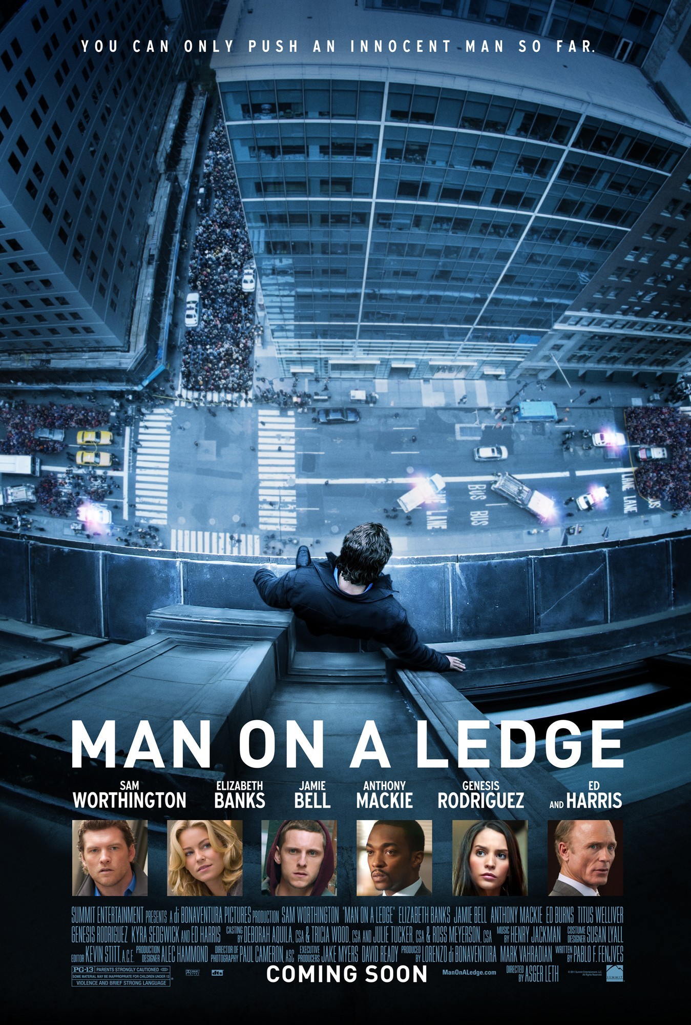 Poster of Summit Entertainment's Man on a Ledge (2012)
