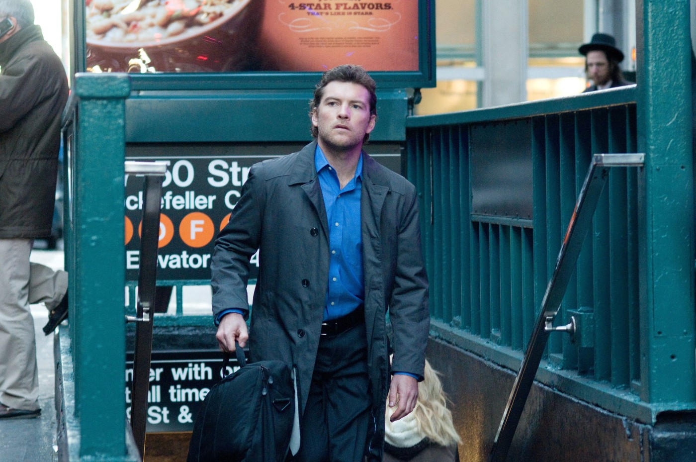 Sam Worthington stars as Nick Cassidy in Summit Entertainment's Man on a Ledge (2012)