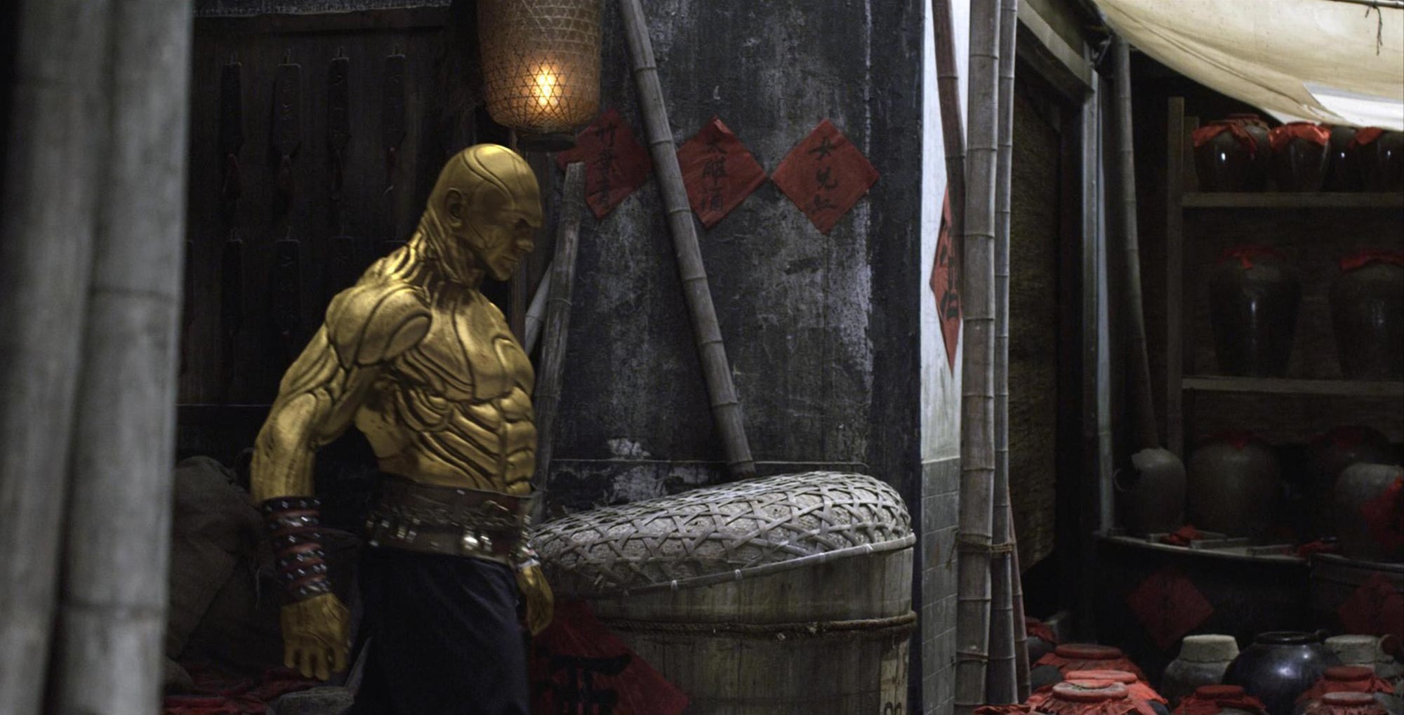 A scene from Universal Pictures' The Man with the Iron Fists (2012)