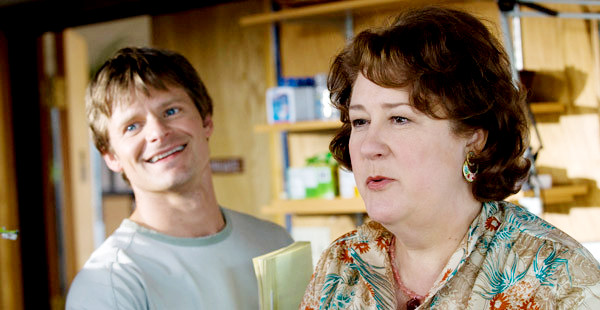 Steve Zahn stars as Mike Cranshaw and Margo Martindale stars as Trish in MGM's Management (2009)
