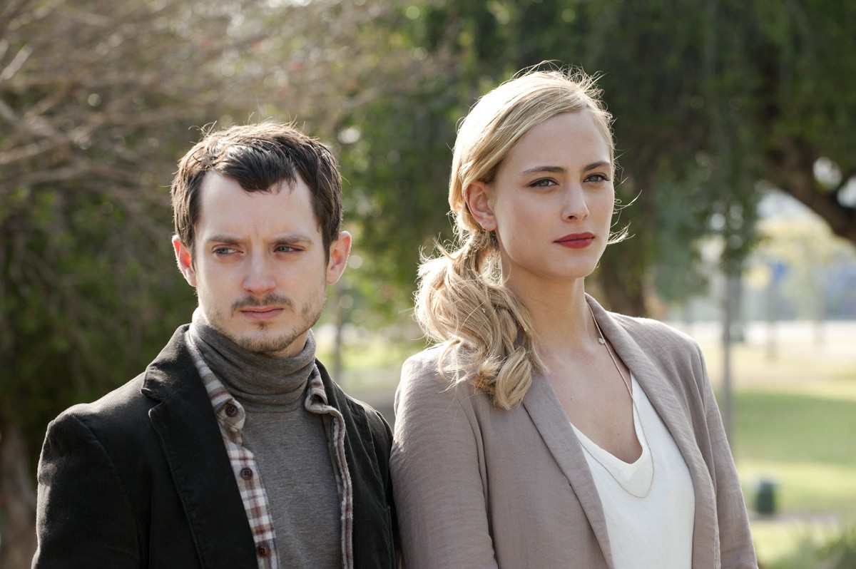 Elijah Wood stars as Frank and Nora Arnezeder stars as Anna in IFC Midnight's Maniac (2013)