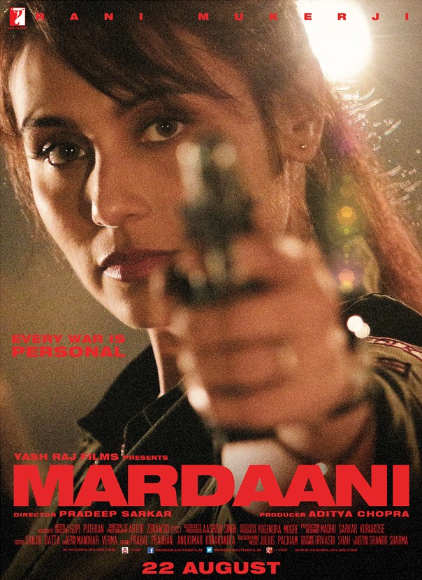 Poster of Yash Raj Films' Mardaani (2014)