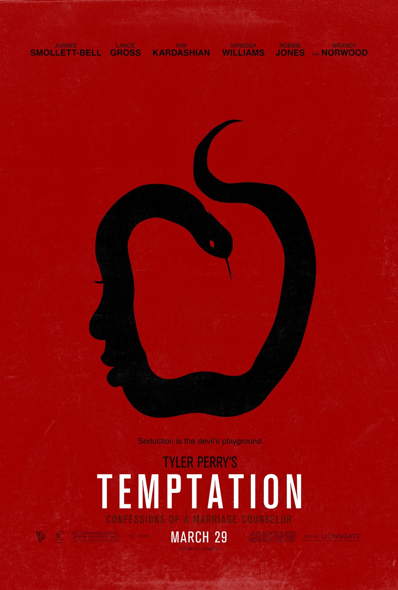 Poster of Lionsgate Films' Tyler Perry's Temptation (2013)