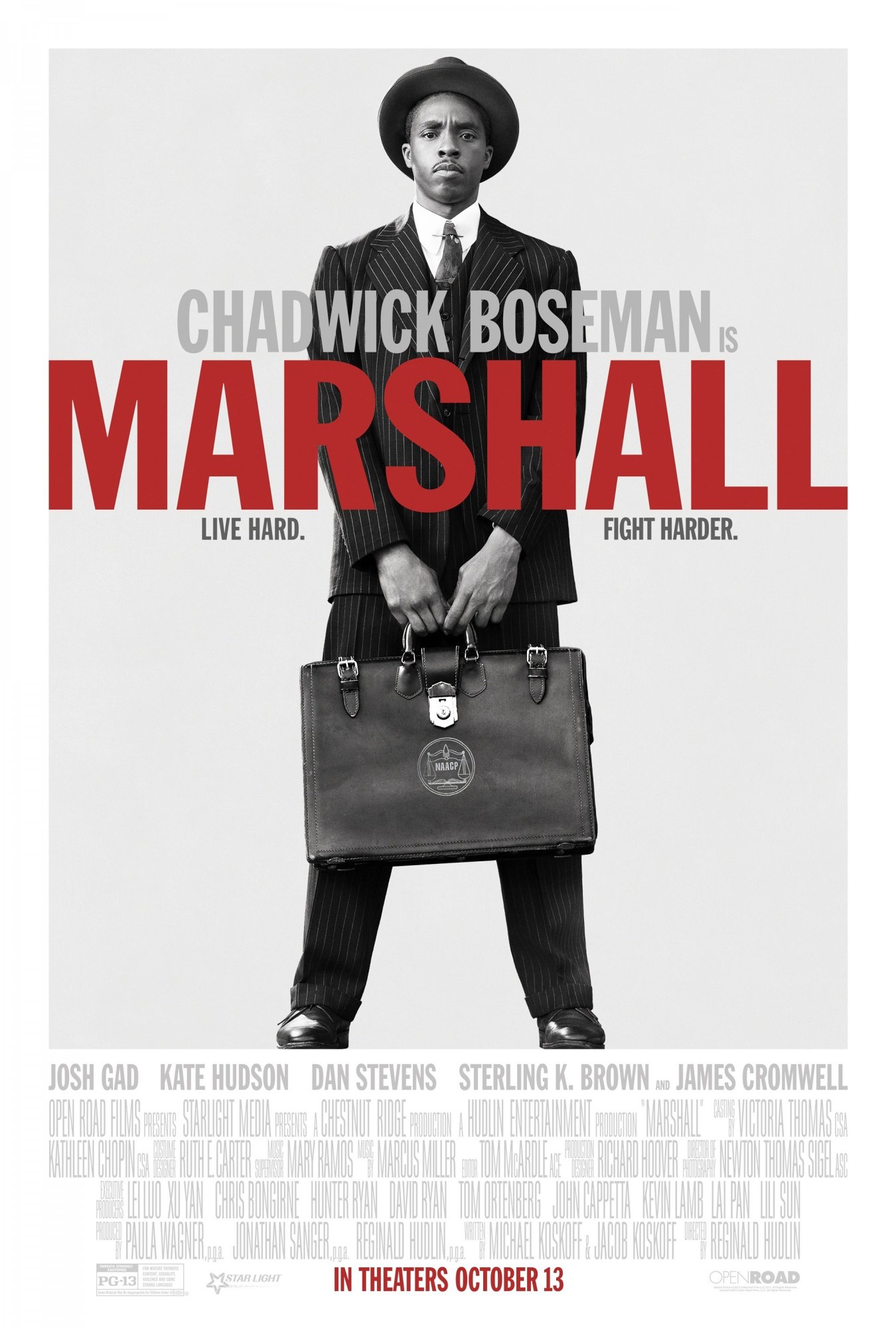 Poster of Open Road Films' Marshall (2017)