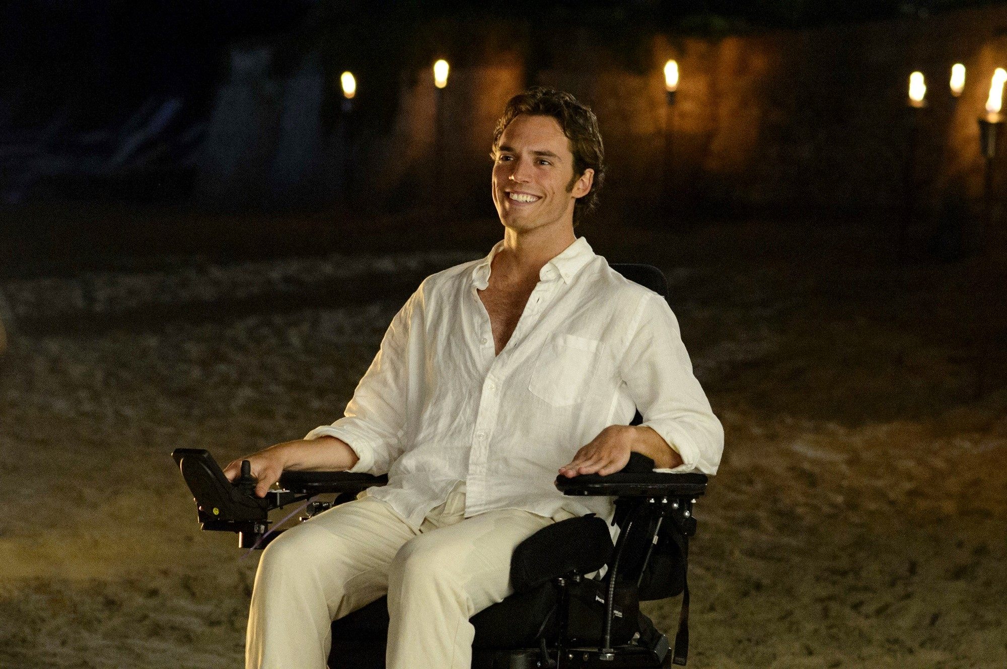 Sam Claflin stars as Will Traynor in Warner Bros. Pictures' Me Before You (2016)