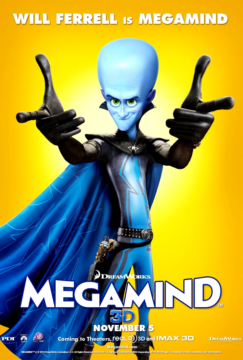 Poster of DreamWorks SKG's MegaMind (2010)