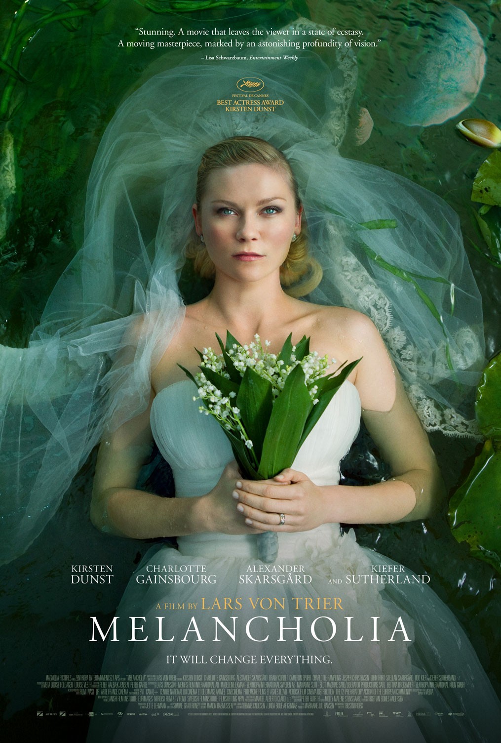 Poster of Magnolia Pictures' Melancholia (2011)