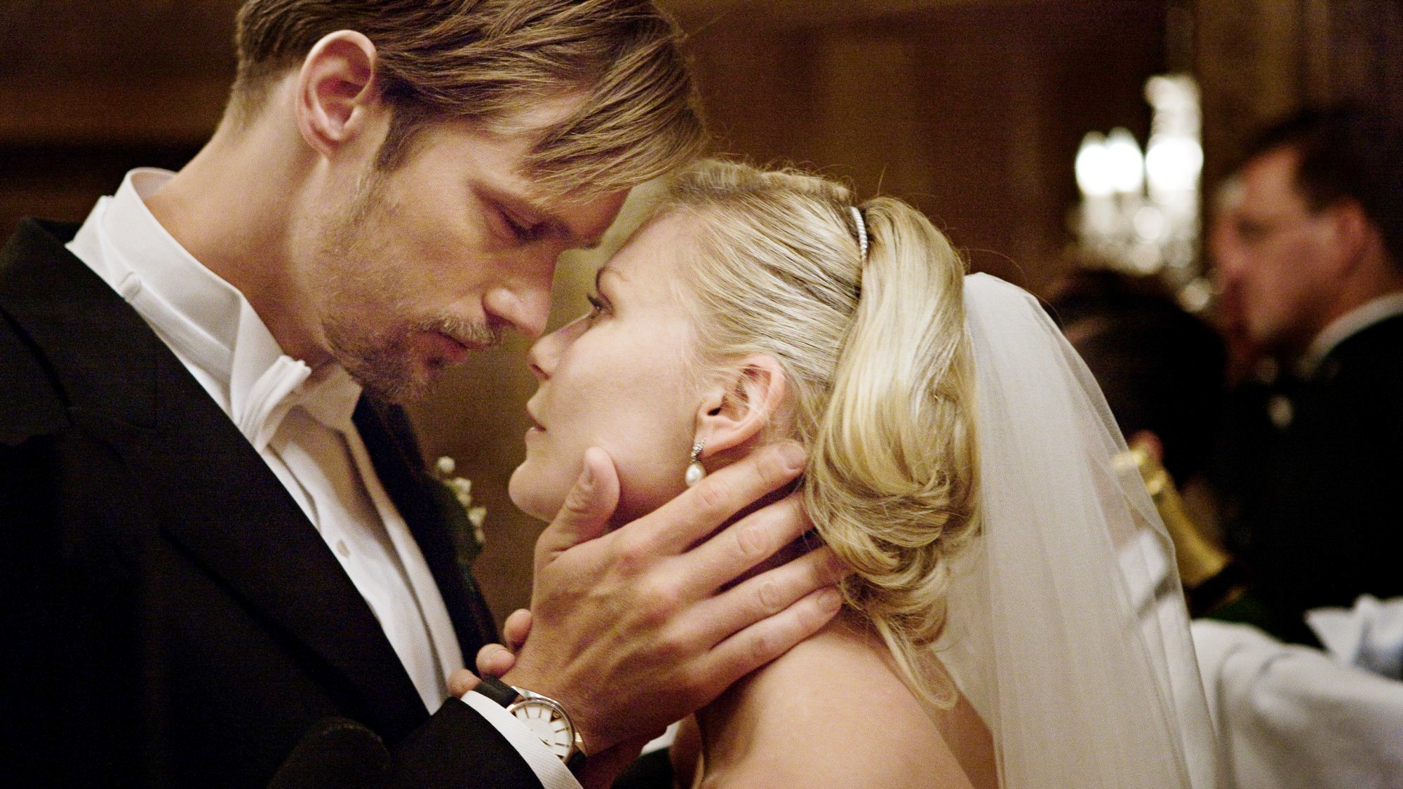 Alexander Skarsgard stars as Michael and Kirsten Dunst stars as Justine in Magnolia Pictures' Melancholia (2011)