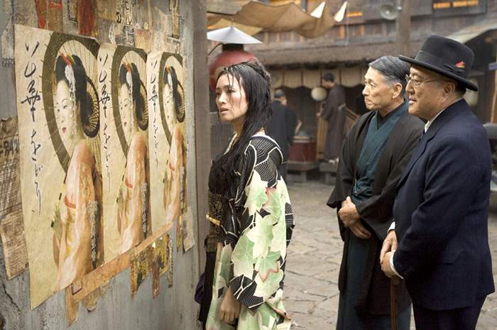 Gong Li as Hatsumomo in Columbia Pictures' Memoirs of a Geisha (2005)