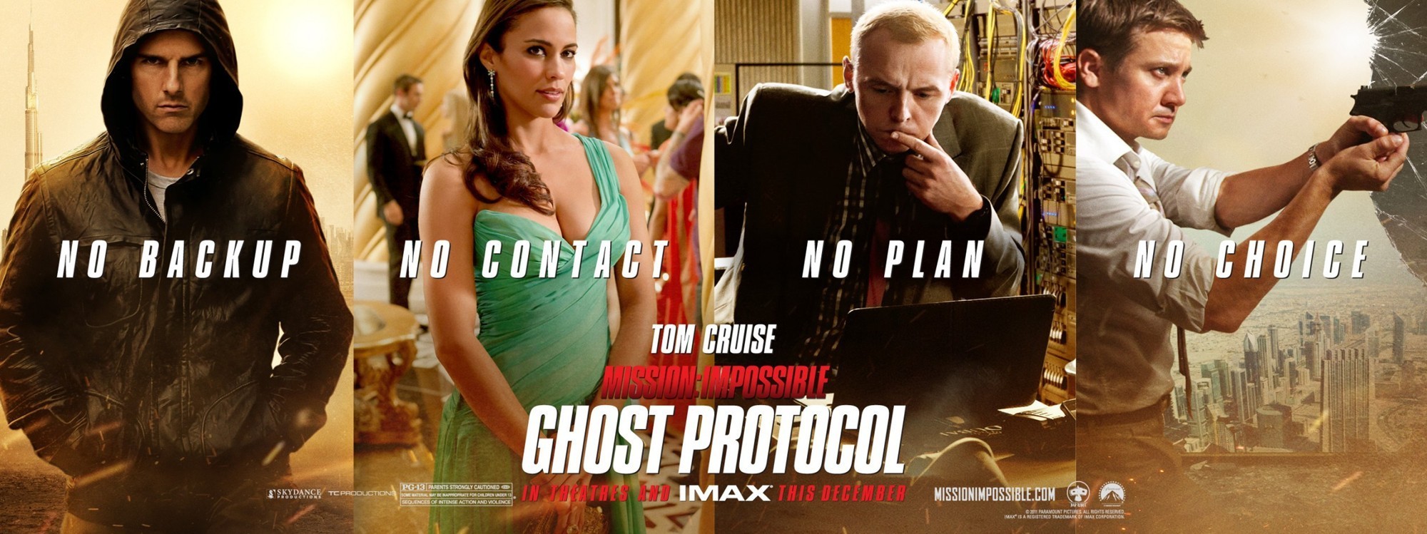 Poster of Paramount Pictures' Mission: Impossible Ghost Protocol (2011)