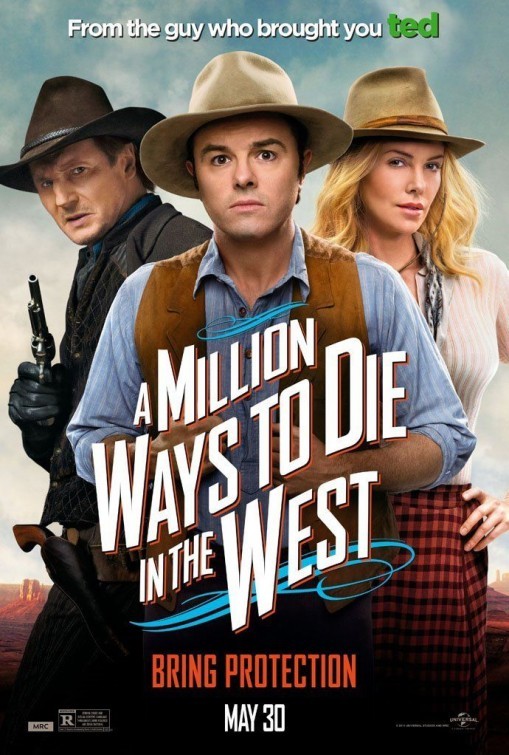 Poster of Universal Pictures' A Million Ways to Die in the West (2014)