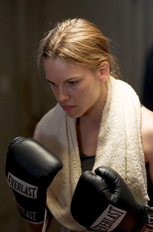 Hilary Swank as Maggie Fitzgerald in Warner Bros.' Million Dollar Baby (2004)