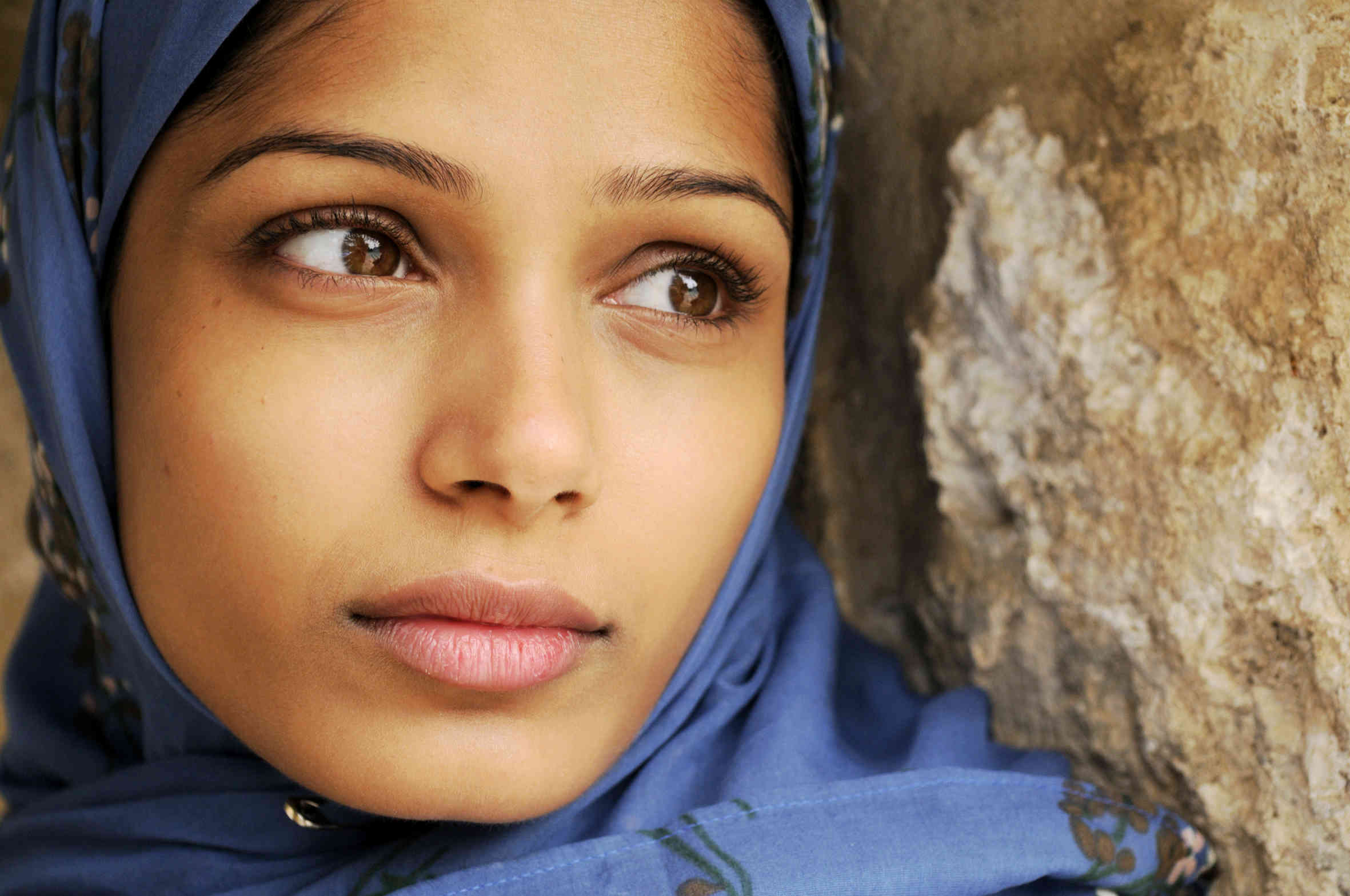 Freida Pinto stars as Miral in The Weinstein Company's Miral (2010)