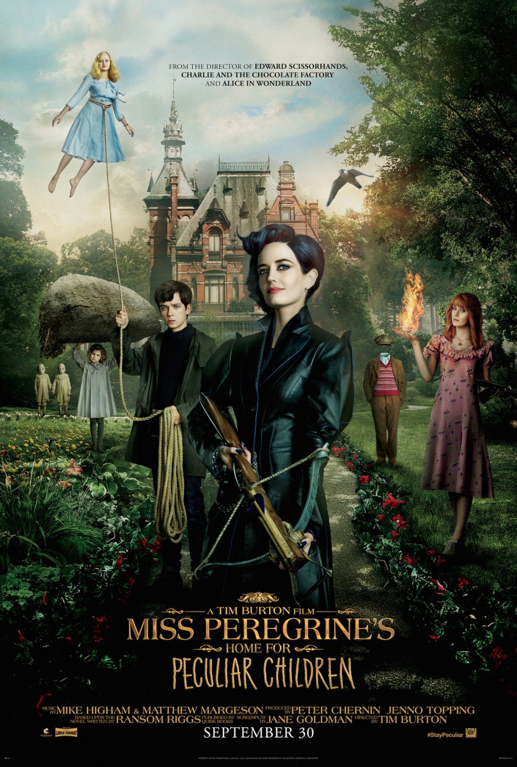 Poster of 20th Century Fox's Miss Peregrine's Home for Peculiar Children (2016)
