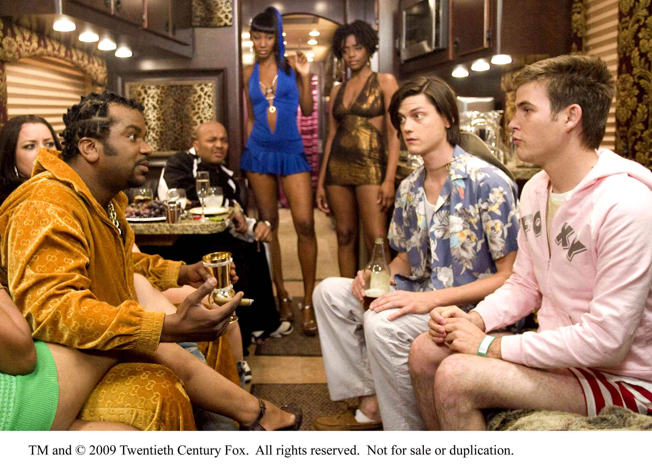 Craig Robinson, Trevor Moore and Zach Cregger in Fox Searchlight Pictures' Miss March (2009). Photo credit Frank Masi.