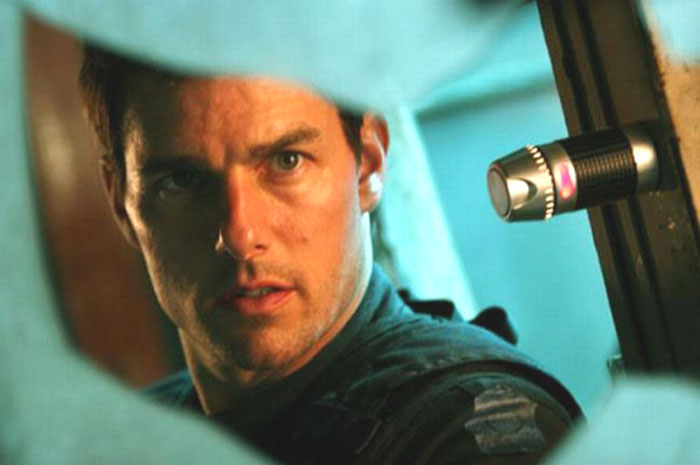 Tom Cruise as Ethan Hunt in tom cruise mission impossible 2. Tom Cruise as Ethan Hunt in