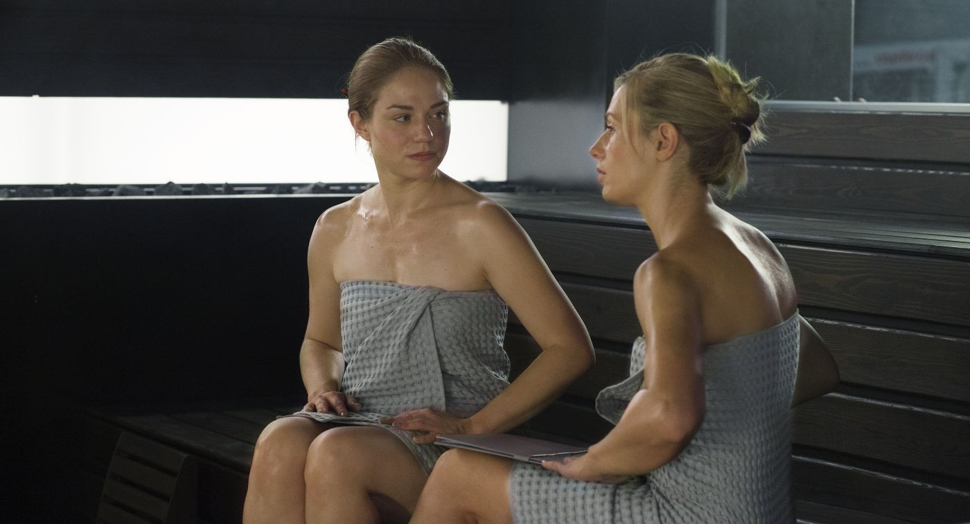 Emilie Dequenne stars as Sandra in EuropaCorp's Mobius (2013)