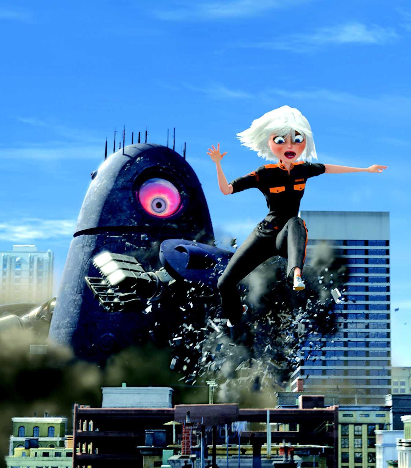 A scene from Paramount Pictures' Monsters vs. Aliens (2009)