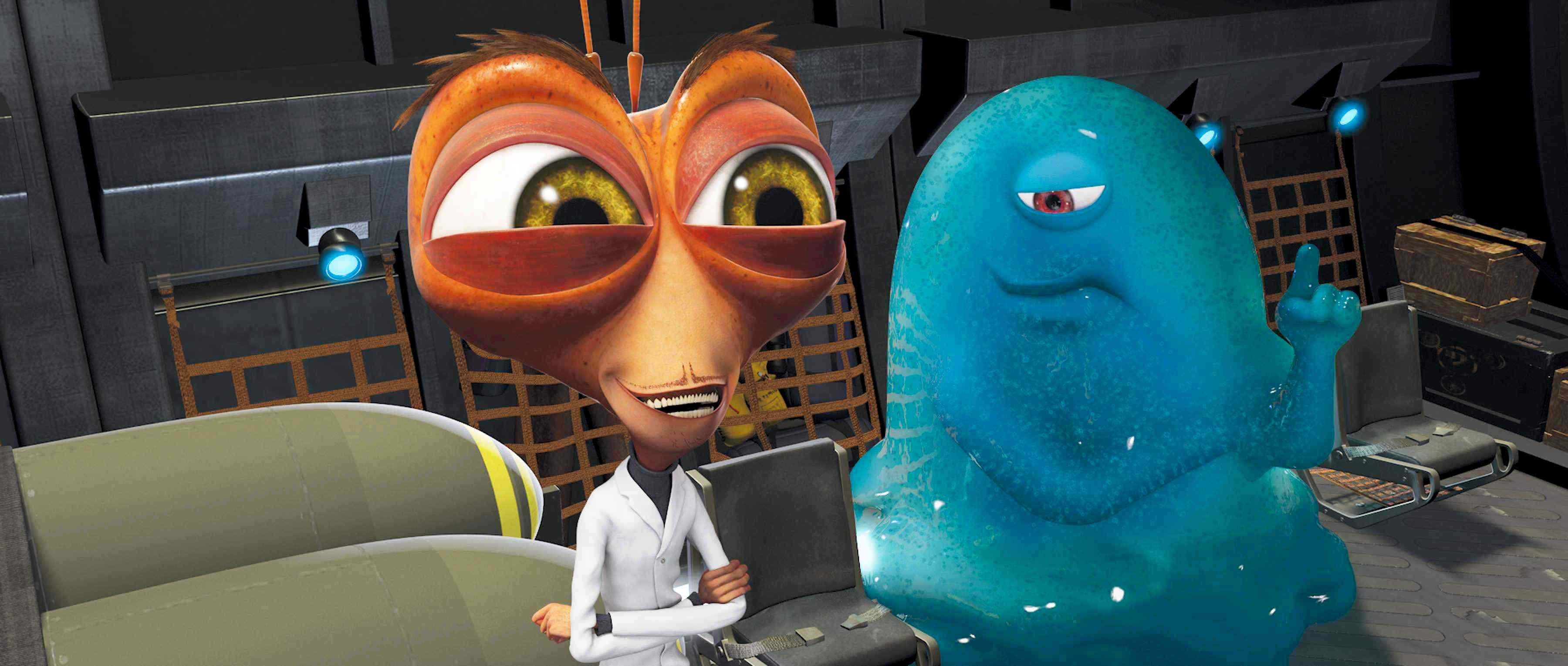 A scene from Paramount Pictures' Monsters vs. Aliens (2009)