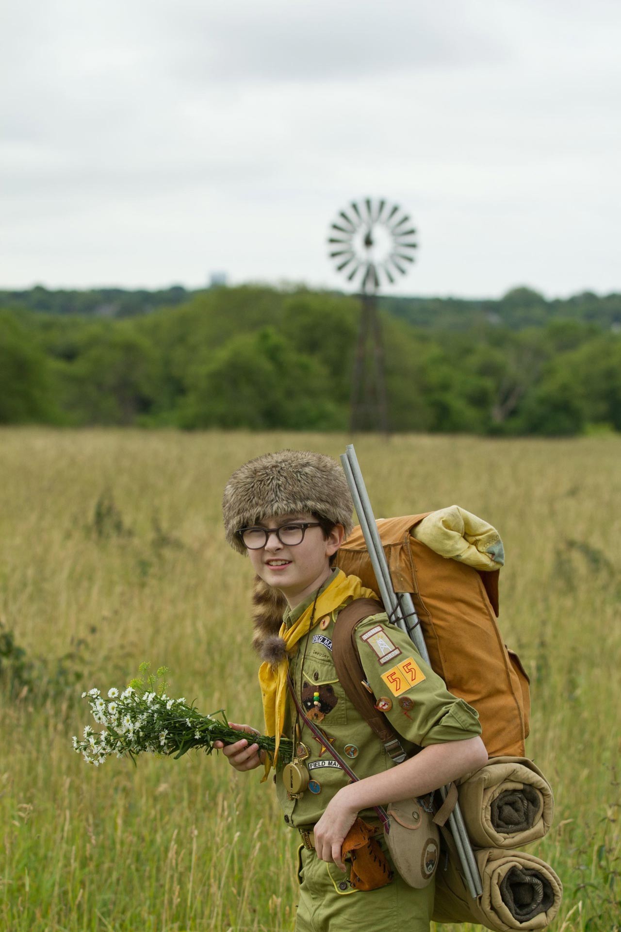 Jared Gilman stars as Sam in Focus Features' Moonrise Kingdom (2012)