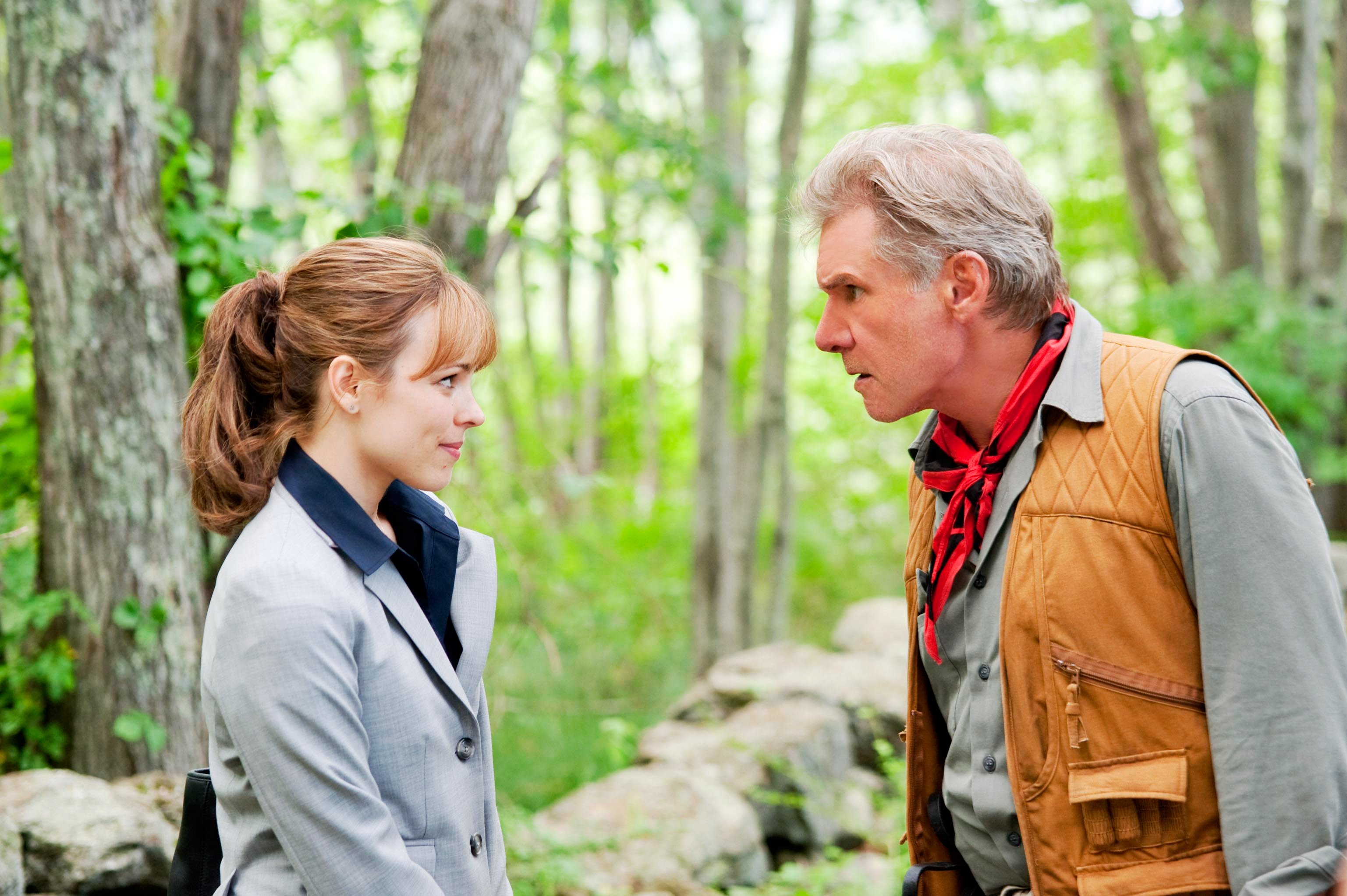 Rachel McAdams stars as Becky Fuller and Harrison Ford stars as Mike Pomeroy in Paramount Pictures' Morning Glory (2010)