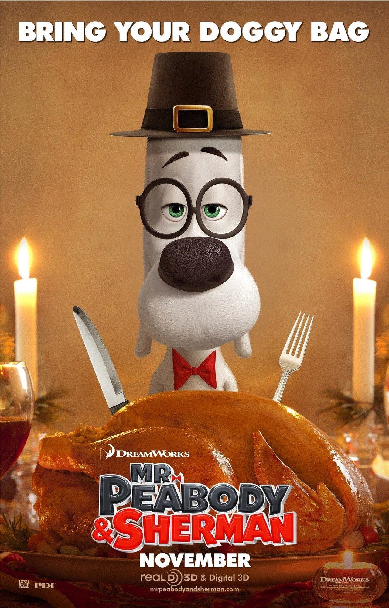 Poster of 20th Century Fox's Mr. Peabody & Sherman (2014)