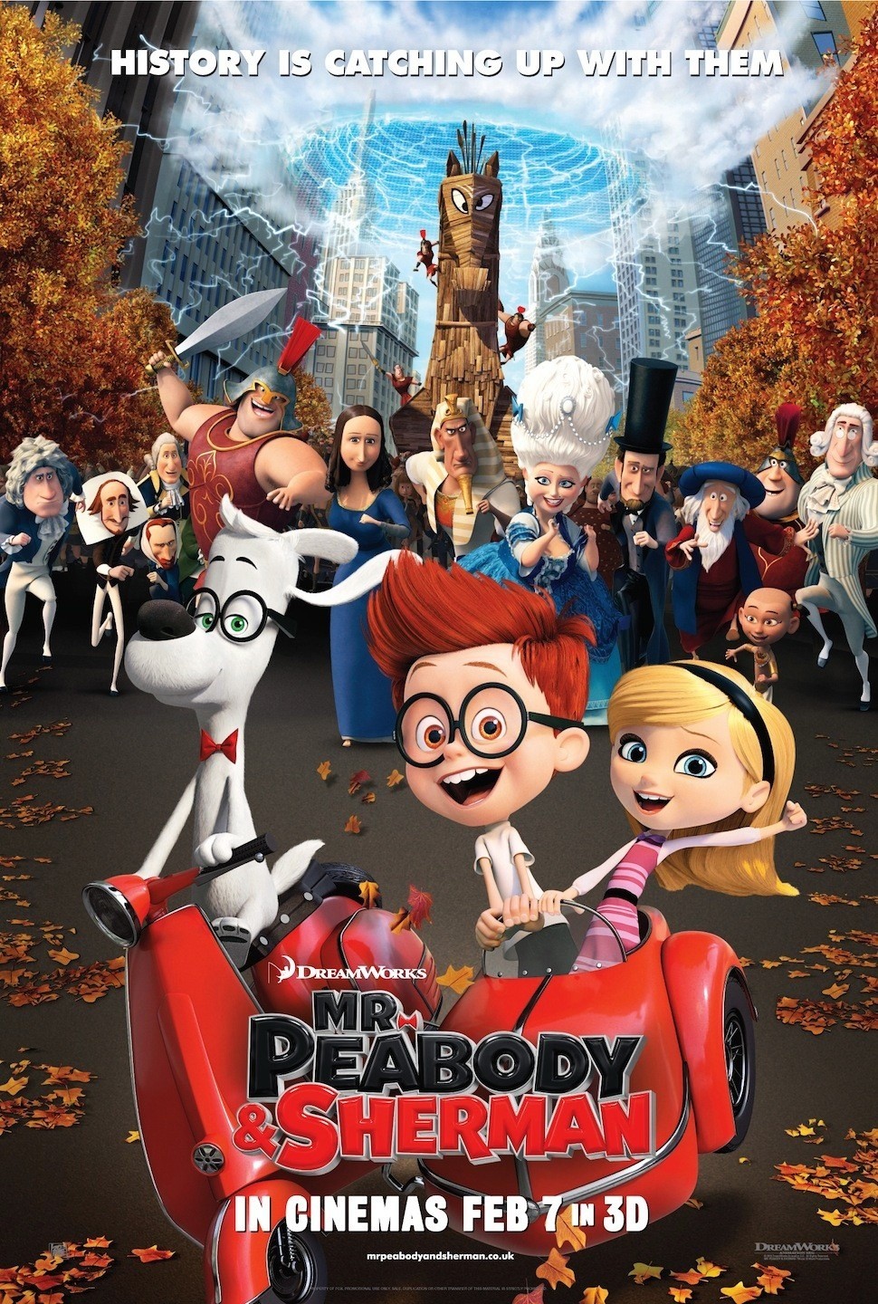 Poster of 20th Century Fox's Mr. Peabody & Sherman (2014)